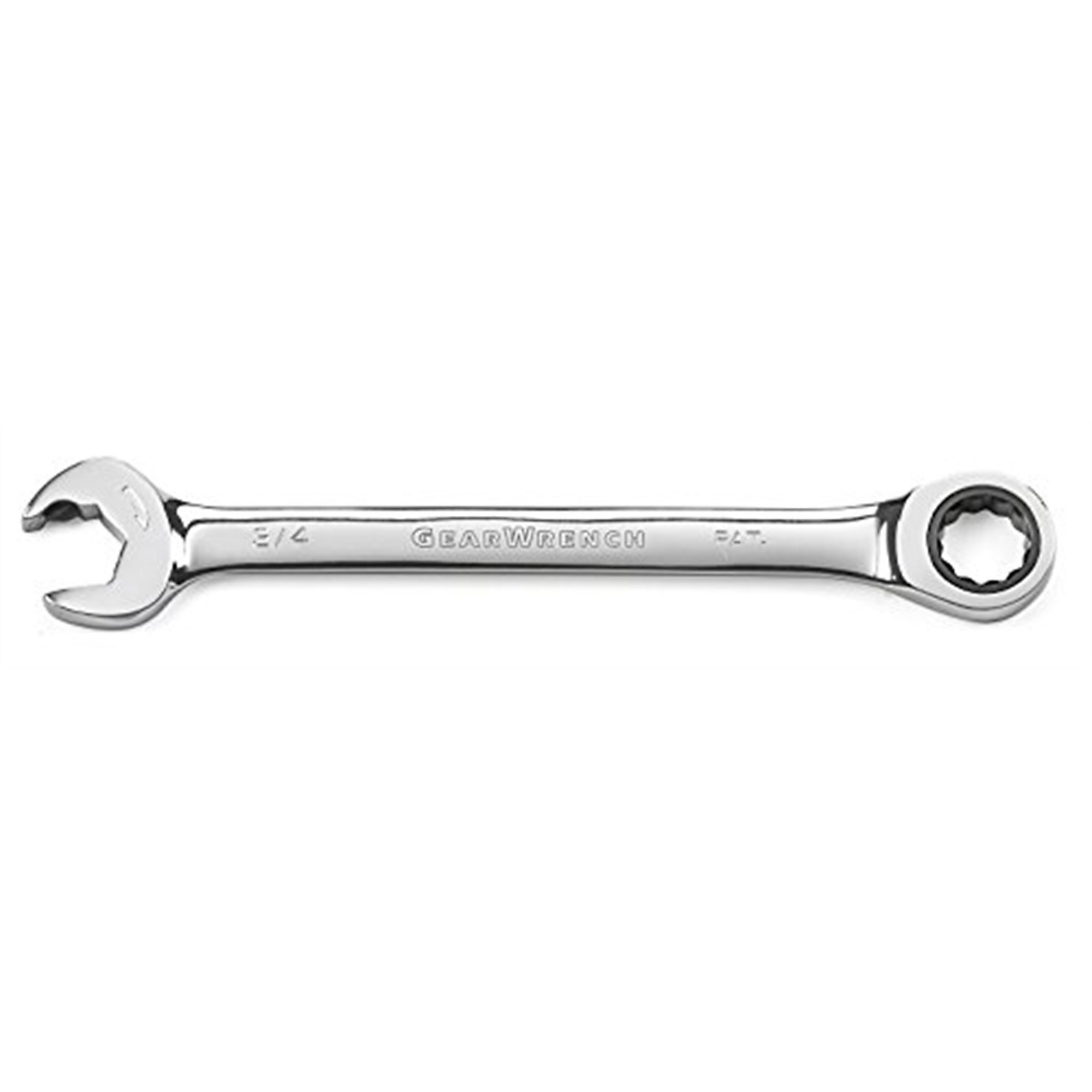 GearWrench Ratcheting Open End Wrench — 9/16in., Model# KDT85578